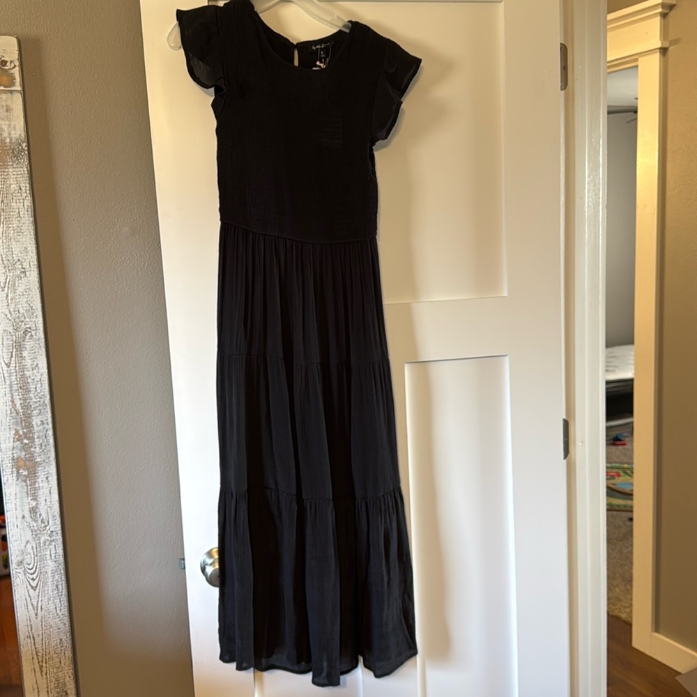 Black Midi Dress NWT